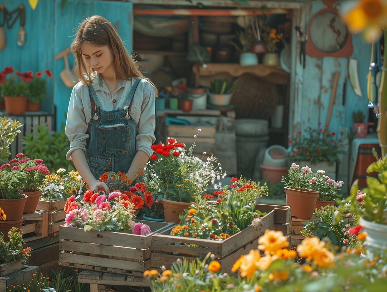 fleurs  économie