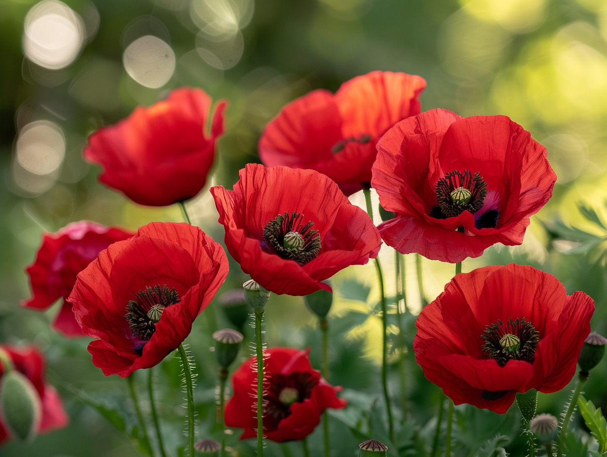 fleurs coquelicot