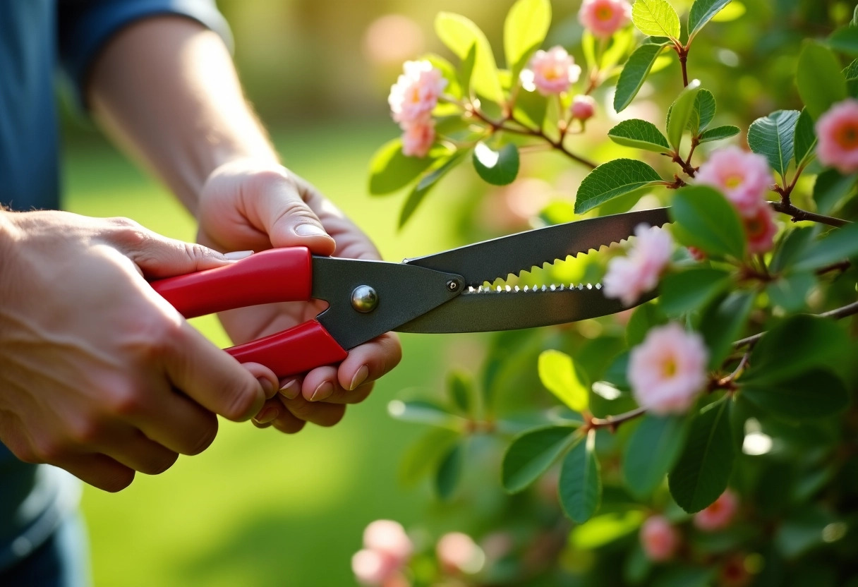 prunus  taille